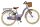 Volare Blossom Kinderfahrrad für Mädchen - 24 Zoll in Lila mit Handbremsen