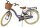 Volare Blossom Kinderfahrrad für Mädchen - 24 Zoll in Lila mit Handbremsen
