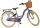 Volare Blossom Kinderfahrrad für Mädchen - 24 Zoll in Lila mit 3 Gängen