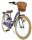 Volare Blossom Kinderfahrrad für Mädchen - 24 Zoll in Lila mit 3 Gängen