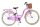 Volare Blossom Kinderfahrrad für Mädchen - 26 Zoll in Pink für sicheres Fahren