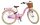 Volare Blossom Kinderfahrrad für Mädchen - 26 Zoll in Pink mit Nexus 3 Gängen