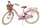 Volare Blossom Kinderfahrrad für Mädchen - 26 Zoll in Pink mit Nexus 3 Gängen