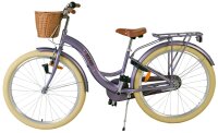 Volare Blossom Kinderfahrrad für Mädchen - 26 Zoll in Lila mit 3 Gängen