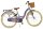Volare Blossom Kinderfahrrad für Mädchen - 26 Zoll in Lila mit 3 Gängen