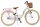 Volare Blossom Kinderfahrrad für Mädchen - 26 Zoll in Weiß mit Nexus 3-Gangschaltung
