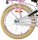 Volare Blossom Kinderfahrrad für Mädchen - 20 Zoll in Weiß mit Blütendesign