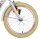 Volare Blossom Kinderfahrrad für Mädchen - 20 Zoll in Weiß mit Blütendesign
