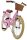 Volare Blossom Kinderfahrrad für Mädchen - 20 Zoll in Pink für Abenteuer