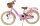 Volare Blossom Kinderfahrrad für Mädchen - 20 Zoll in Pink für Abenteuer