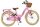 Volare Blossom Kinderfahrrad für Mädchen - 20 Zoll in Rosa mit Zweihandbremsen