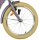 Volare Blossom Kinderfahrrad für Mädchen - 20 Zoll in Lila mit Handbremsen