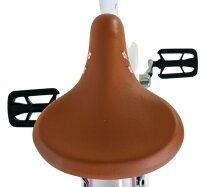 Volare Blossom Kinderfahrrad für Mädchen - 20 Zoll - Weiß mit Handbremsen