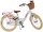 Volare Blossom Kinderfahrrad für Mädchen - 20 Zoll - Weiß mit Handbremsen