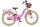 Volare Blossom Kinderfahrrad für Mädchen - 20 Zoll in Rosa mit Nexus 3 Gängen