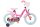 Volare Dolls Kinderfahrrad für Mädchen - 14 Zoll in Rosa mit Sicherheitsmerkmalen