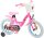 Volare Dolls Kinderfahrrad für Mädchen - 14 Zoll in Rosa mit Sicherheitsmerkmalen