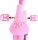 Volare Dolls Kinderfahrrad für Mädchen - 14 Zoll in Rosa mit Sicherheitsmerkmalen