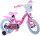 Volare Dolls Kinderfahrrad für Mädchen - 14 Zoll in Rosa mit Handbremsen