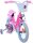 Volare Dolls Kinderfahrrad für Mädchen - 14 Zoll in Rosa mit Handbremsen