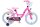 Volare Dolls Kinderfahrrad für Mädchen - 16 Zoll in Rosa für Kinder von 4 bis 6 Jahren