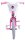 Volare Dolls Kinderfahrrad für Mädchen - 16 Zoll in Rosa für Kinder von 4 bis 6 Jahren