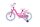Volare Dolls Kinderfahrrad für Mädchen - 16 Zoll in Rosa für Kinder von 4 bis 6 Jahren