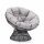 Elegant gestalteter Sitzsessel in Schalenform