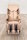 PureHaven Massage-Sessel 118x76x76 cm 6 Massagearten Rücken- Fuß- und Gesäßmassage einfache Bedienung energiesparend hochwertiges PU Leder in Beige