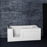Sitzbadewanne und Whirlpool in einem