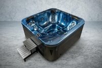 Outdoor-Whirlpool Ocean Blue/Teak - Luxus und Entspannung...