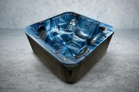 Entspannen Sie sich in unserem Outdoor-Whirlpool Ocean Blue/Teak