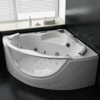 Whirlpool mit Hydrojets & Airjets für pure...