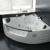 Whirlpool mit Air- und Hydrojets für ultimative...