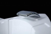 Exklusiver Outdoor-Whirlpool in Sterling Silver/Grey