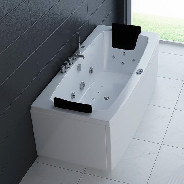 Whirlpool 180 x 120 cm inklusive Hydrojets und Airjets