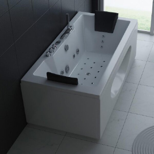 Whirlpool mit Hydrojets und Airjets für optimale Entspannung