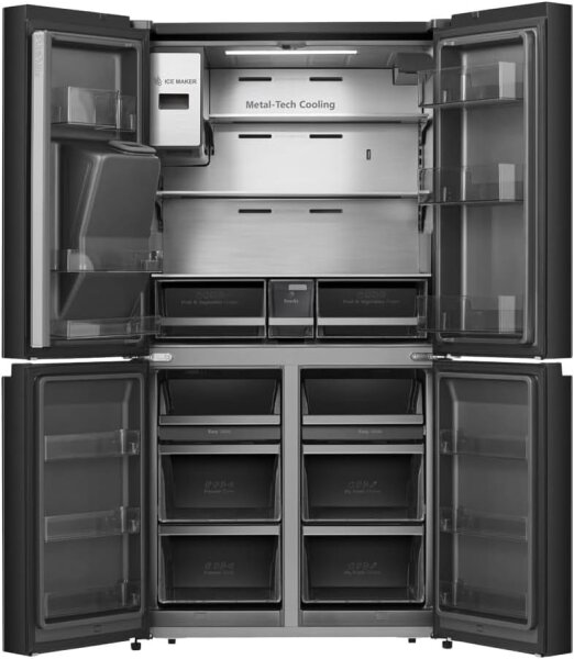 Manolya Hisense Side-by-Side RQ760N4IFE schwarz