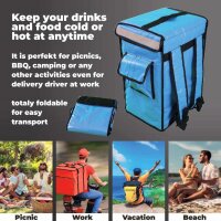 USP der CoolQuest isolierte Kühltasche 42 Liter