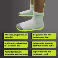 Merkmale der Athletech 6 Paar Thermo Socken für Kinder