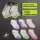 Athletech 6 Paar Kinder-Low-Cut-Sportsocken, ca. 3–5 Jahre, Pastellfarben