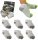 Profilbild der Athletech 6 Paar Low-Cut-Sportsocken für Kinder 3-5 Jahre bis Gr. 34 grau