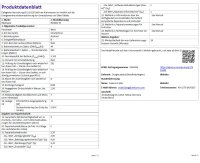 Produktdatenblatt