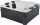 Purehaven MSpa Whirlpool Oslo Plus 2025, 180x180x65cm, 6 Personen, 140+8 Massagedüsen, PTC-Heizung, UVC, LED, Thermoabdeckung, App-Steuerung
