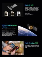 Blackview BV6200Pro Schwarz Rugged Smartphone, Outdoorhandy mit 8 GB RAM und 128 GB Speicher
