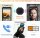 Blackview BV6200Pro Smartphone Schwarz mit 8GB RAM / 128GB ROM Vorderseite im rechten Profil
