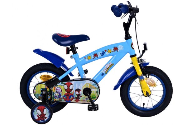 Volare Spidey Kinderfahrrad - Jungen - 12 Zoll - Blau