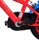 Volare Ultimate Spider-Man Kinderfahrrad - Jungen - 12 Zoll - Blau/Rot - Zweihandbremsen