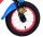 Volare Ultimate Spider-Man Kinderfahrrad - Jungen - 12 Zoll - Blau/Rot - Zweihandbremsen