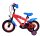 Volare Ultimate Spider-Man Kinderfahrrad - Jungen - 12 Zoll - Blau/Rot - Zweihandbremsen